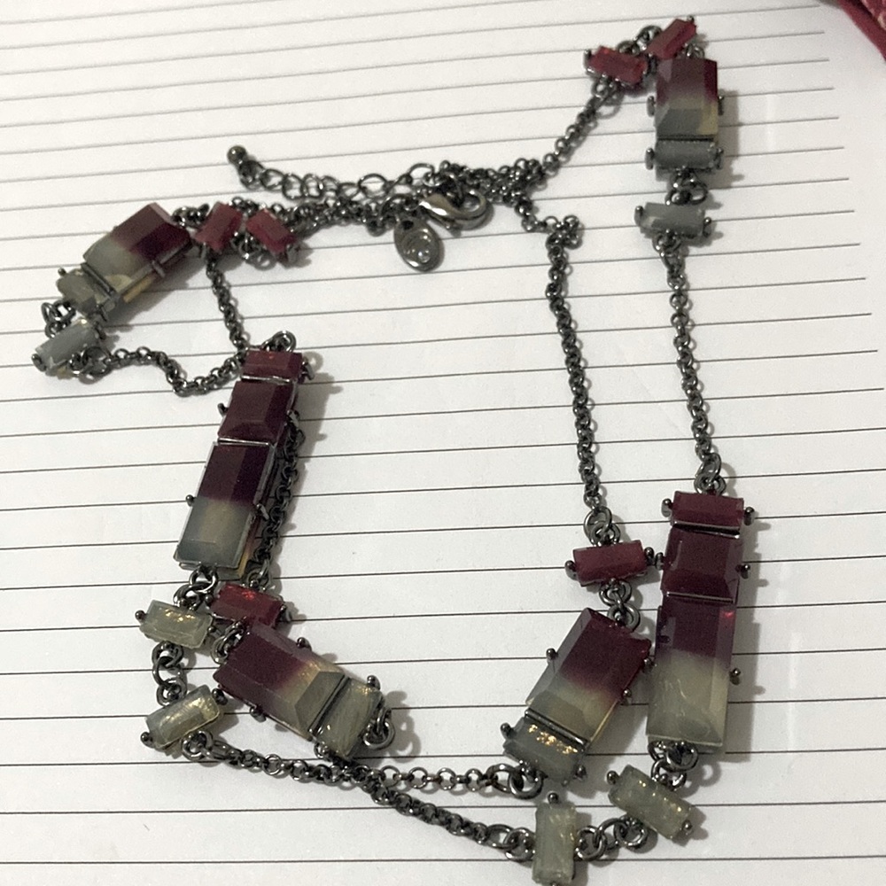 Tourmaline Costume Necklace